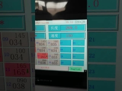 Máquina de fabricación de bolsas de cerradura de sellado central de tres lados 5KW 6000x1200x1500mm