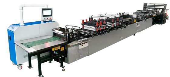 Máquina de fabricación de bolsas de sello medio 220V / 380V con compresor de aire de 5 HP