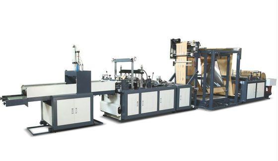 Máquina de fabricación de bolsas de sellado automática de 22kw con perforador de orificios de aire opcional