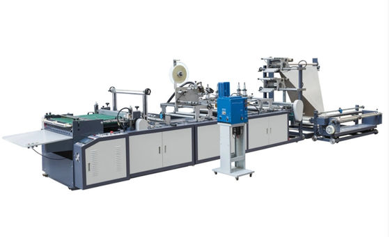 Control de PLC Máquina automática de fabricación de bolsas de sellado de tres lados 150pcs/min Alta velocidad