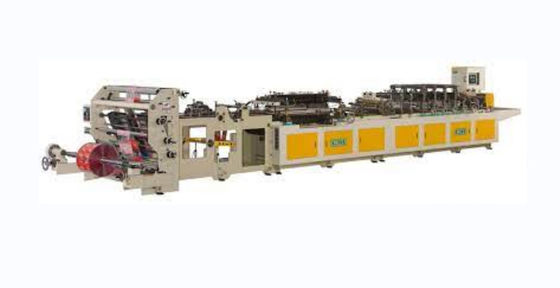 3.5KW Máquina para hacer bolsas de sellado central Máquina para hacer bolsas de cremallera de alta velocidad