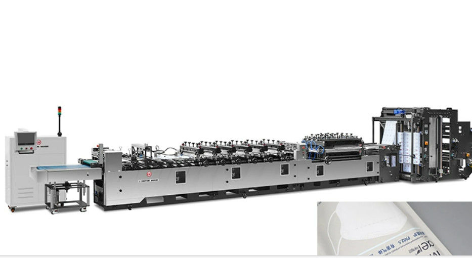 Centro de control PLC sellar la bolsa de la máquina de fabricación de la bolsa de longitud 50-600mm ancho 50-400mm