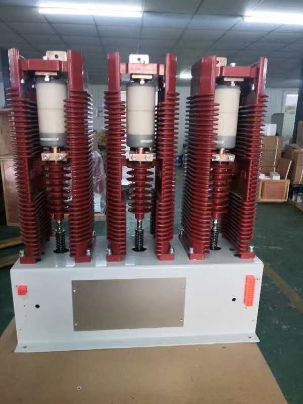 Contactor de vacío de alta tensión de 24 kV Contactor de vacío de tres fases